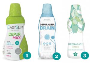 3 exemplos de drenantes